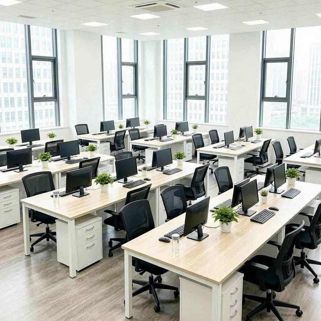 行政前台怎样从新旧流程并行中找出写字楼办公办公区绿植配置的改进线索